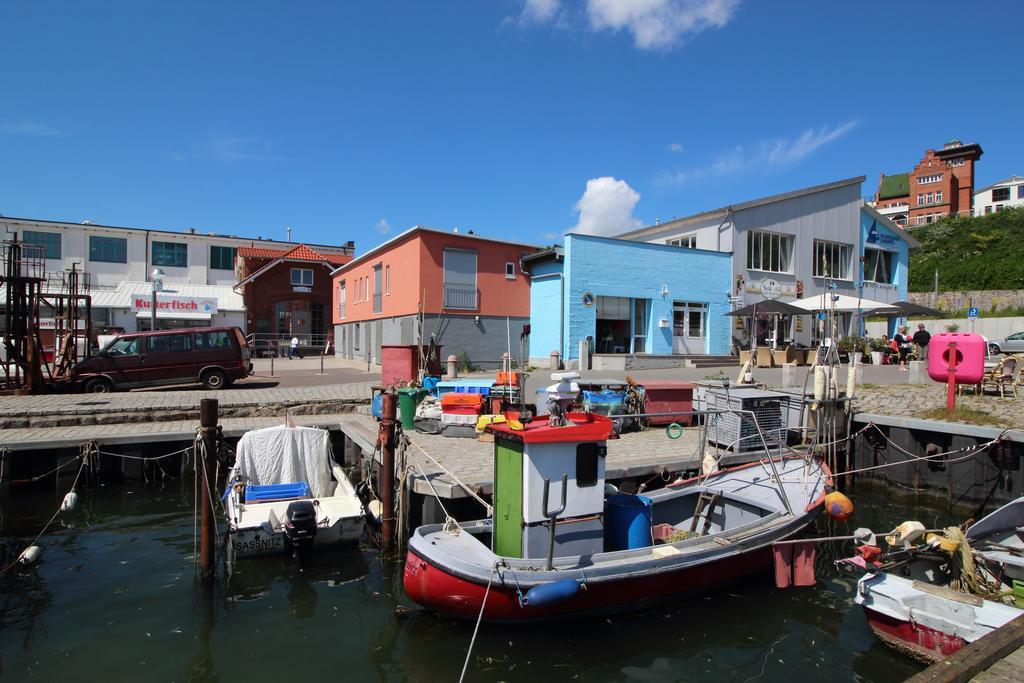 Ferienwohnung Kutterfisch Direkt Im Stadthafen Sassnitz Dış mekan fotoğraf